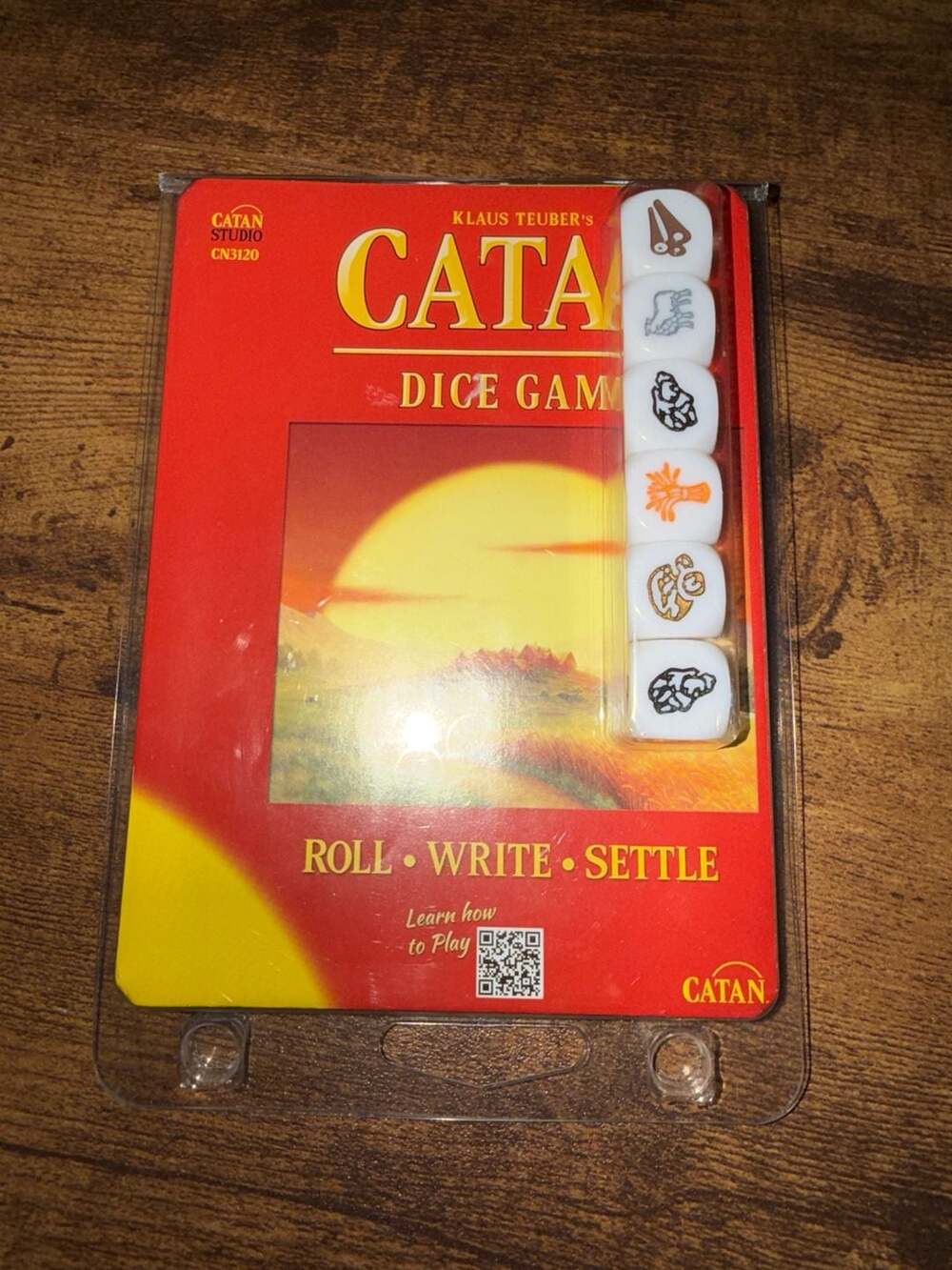 Catan Dice Game by Klaus Teuber - Roll, Write, Settle (New)